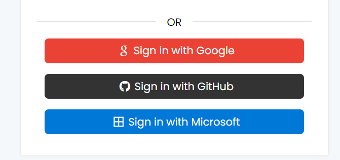 External Logins
