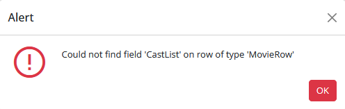 Cast Save Error